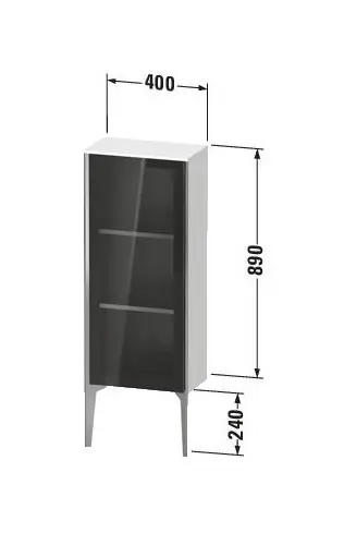 Duravit - Xviu - Egyéb mosdószekrény - XV1360RB272 – 2. kép