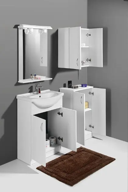 Aqualine - Simplex Eco - Falra szerelhető szekrény - SIME530 – 6. kép