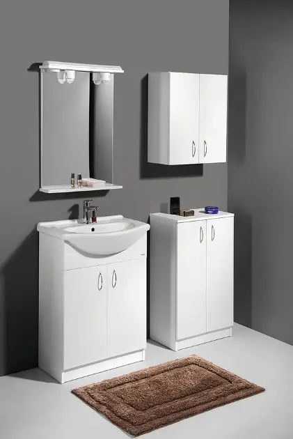 Aqualine - Simplex Eco - Falra szerelhető szekrény - SIME535 – 3. kép