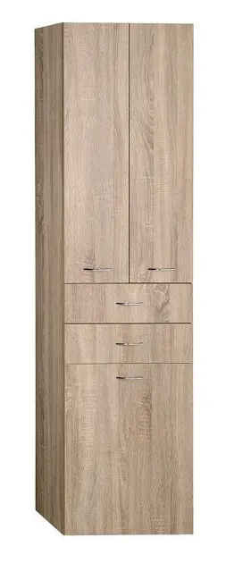 Aqualine - Keramia Fresh - Magas fürdőszobaszekrény - 51295