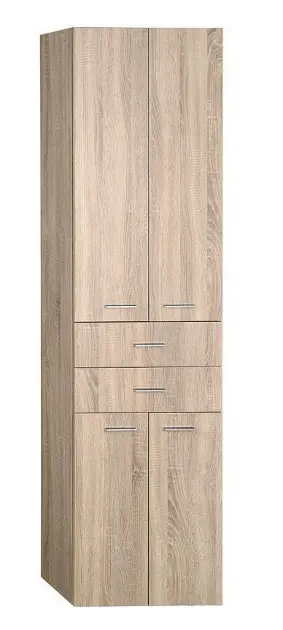 Aqualine - Keramia Fresh - Magas fürdőszobaszekrény - 51296