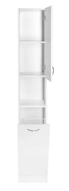 Aqualine - Simplex Eco - Magas fürdőszobaszekrény - SIME310 – 5. kép