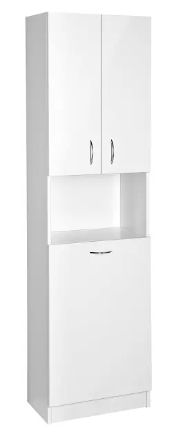 Aqualine - Simplex Eco - Magas fürdőszobaszekrény - SIME510