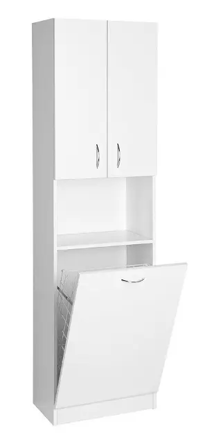 Aqualine - Simplex Eco - Magas fürdőszobaszekrény - SIME510 – 3. kép