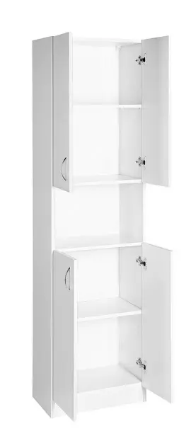 Aqualine - Simplex Eco - Magas fürdőszobaszekrény - SIME520 – 3. kép