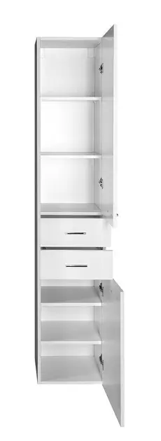 Aqualine - Zoja - Magas fürdőszobaszekrény - 51220 – 4. kép