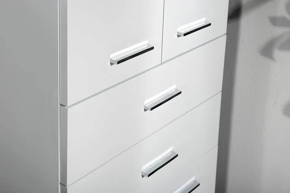 Aqualine - Zoja - Magas fürdőszobaszekrény - 51291 – 6. kép