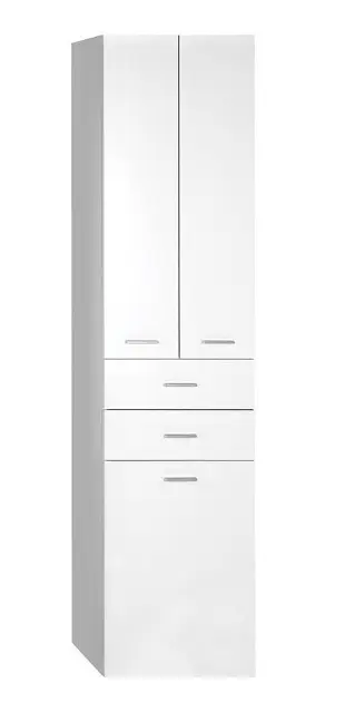 Aqualine - Zoja - Magas fürdőszobaszekrény - 51293