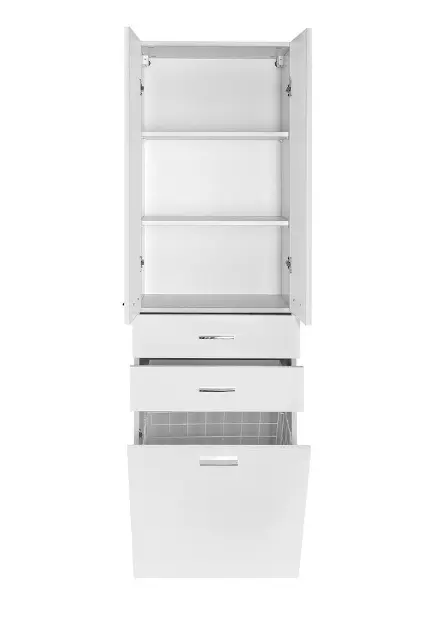 Aqualine - Zoja - Magas fürdőszobaszekrény - 51293 – 4. kép