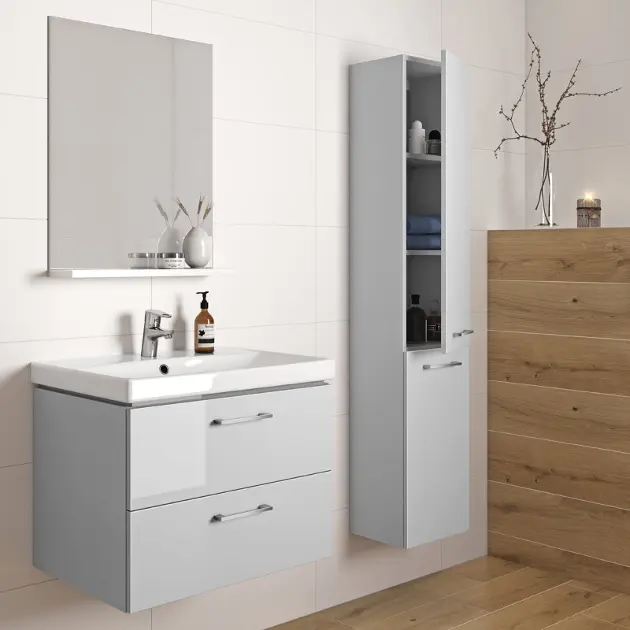 Cersanit - Lara - Magas fürdőszobaszekrény - S926-032-DSM – 3. kép
