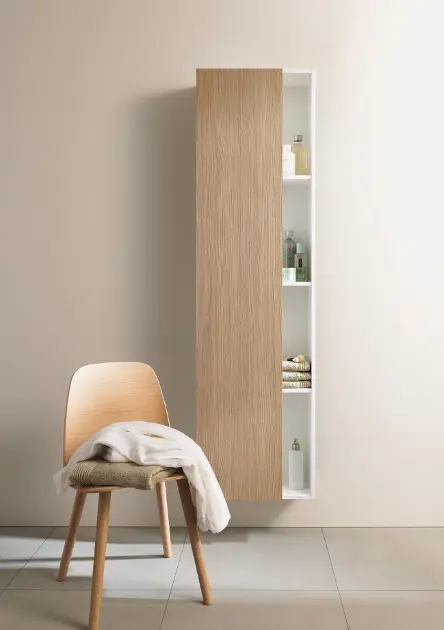 Duravit - DuraStyle - Magas fürdőszobaszekrény - DS1248L2222 – 3. kép