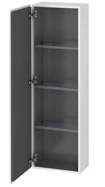 Duravit - L-Cube - Magas fürdőszobaszekrény - LC1168L2222 – 3. kép