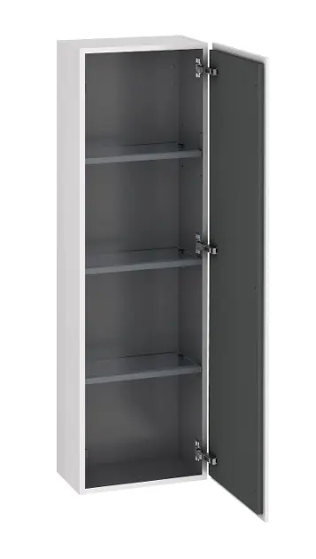 Duravit - L-Cube - Magas fürdőszobaszekrény - LC1168R2222 – 3. kép