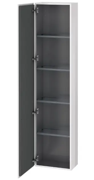 Duravit - L-Cube - Magas fürdőszobaszekrény - LC1170L2222 – 3. kép