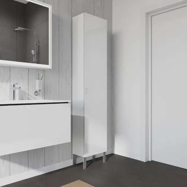 Duravit - L-Cube - Magas fürdőszobaszekrény - LC1171L2222 – 7. kép