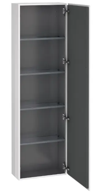 Duravit - L-Cube - Magas fürdőszobaszekrény - LC1171R2222 – 3. kép