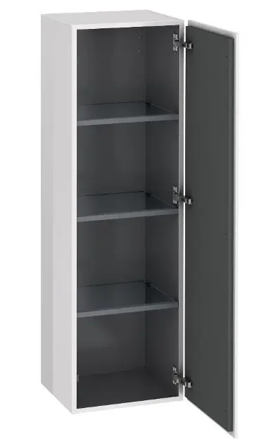 Duravit - L-Cube - Magas fürdőszobaszekrény - LC1178R2222 – 3. kép