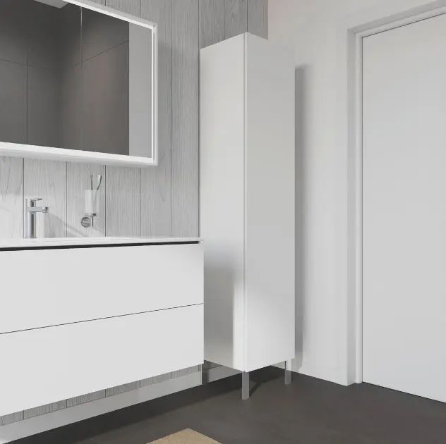 Duravit - L-Cube - Magas fürdőszobaszekrény - LC1180L1818 – 5. kép