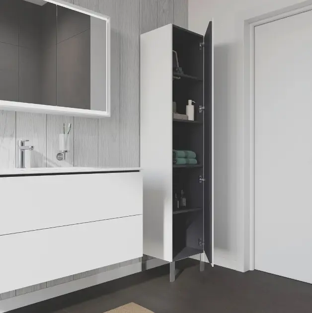 Duravit - L-Cube - Magas fürdőszobaszekrény - LC1180L1818 – 6. kép