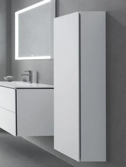 Duravit - L-Cube - Magas fürdőszobaszekrény - LC1181R1818 – 3. kép