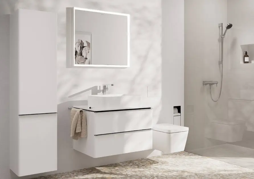 Hansgrohe - Xelu Q - Magas fürdőszobaszekrény - 54135000 – 3. kép