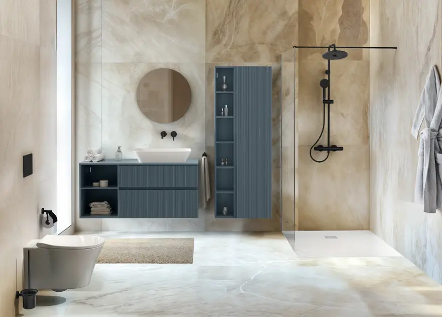 Ideal Standard - Finesse - Magas fürdőszobaszekrény - E3442UQ – 5. kép