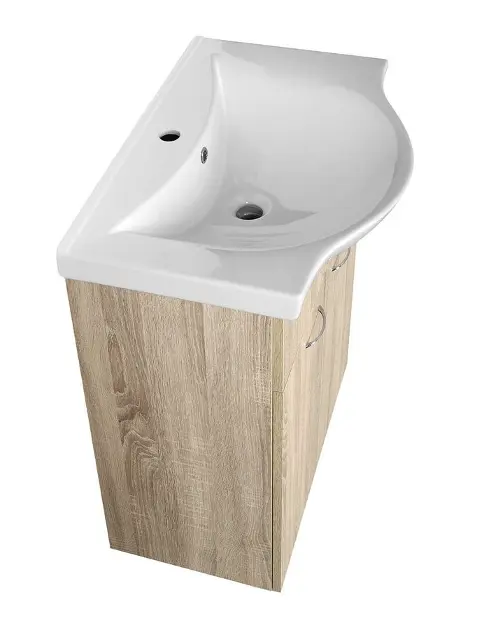 Aqualine - Keramia Fresh - Mosdószekrény - 50065 – 4. kép