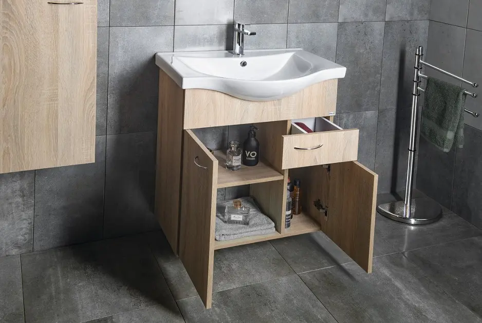 Aqualine - Keramia Fresh - Mosdószekrény - 50066 – 5. kép