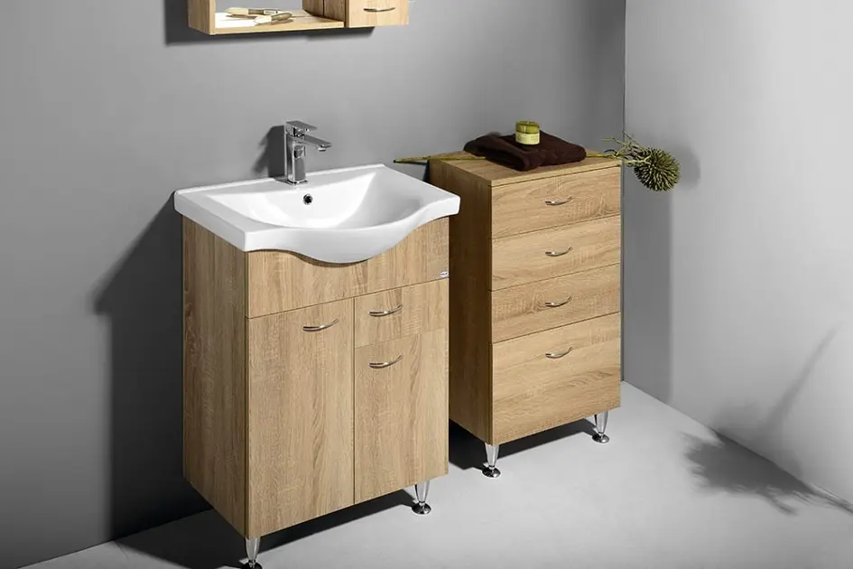 Aqualine - Keramia Fresh - Mosdószekrény - 50066 – 7. kép