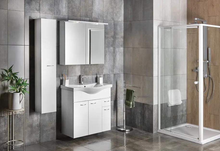 Aqualine - Keramia Fresh - Mosdószekrény - 50082A – 3. kép