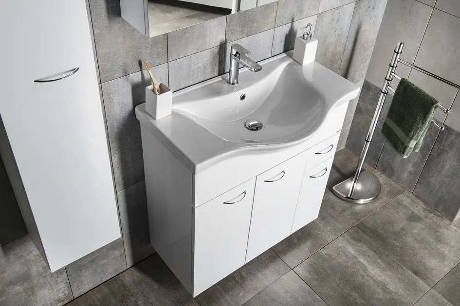 Aqualine - Keramia Fresh - Mosdószekrény - 50082A – 5. kép