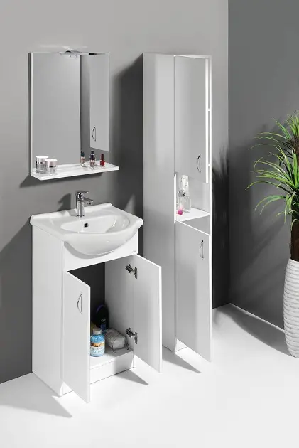 Aqualine - Simplex Eco - Mosdószekrény - SIME500 – 7. kép
