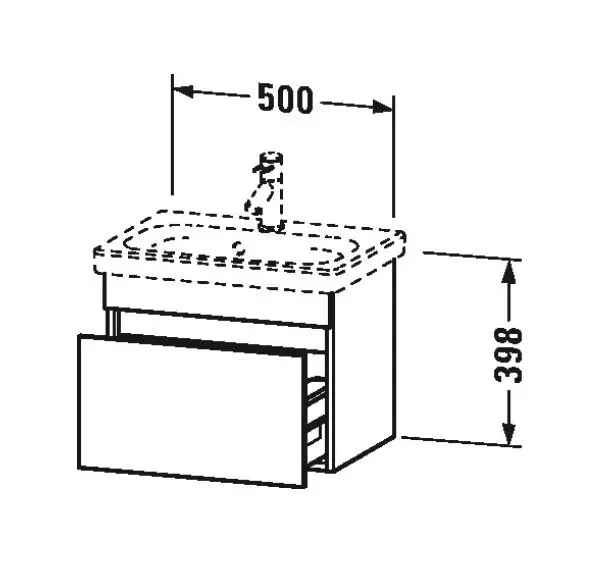 Duravit - DuraStyle - Mosdószekrény - DS630302222 – 2. kép