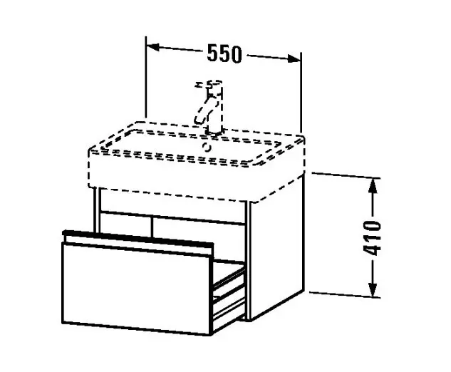 Duravit - Ketho - Mosdószekrény - KT668602222 – 2. kép
