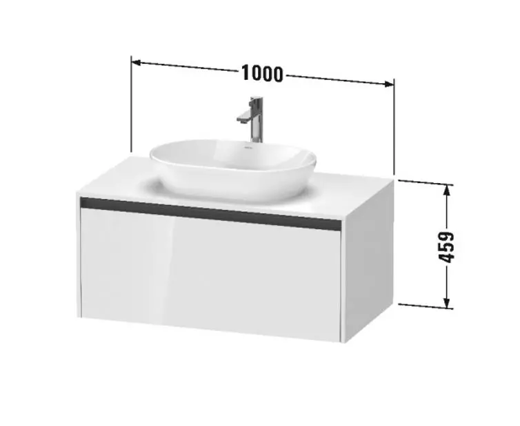 Duravit - Ketho.2 - Mosdószekrény - K24886022220000 – 2. kép