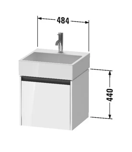 Duravit - Ketho.2 - Mosdószekrény - K25074049490000 – 2. kép