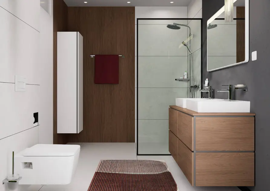 Hansgrohe - Xilesa E - Mosdószekrény - 54306550 – 4. kép
