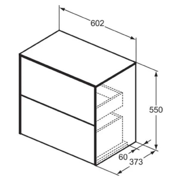 Ideal Standard - Conca - Mosdószekrény - T4327Y1 – 2. kép
