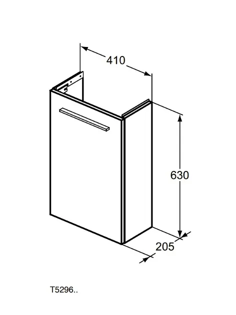 Ideal Standard - i.Life S - Mosdószekrény - T5296NX – 2. kép