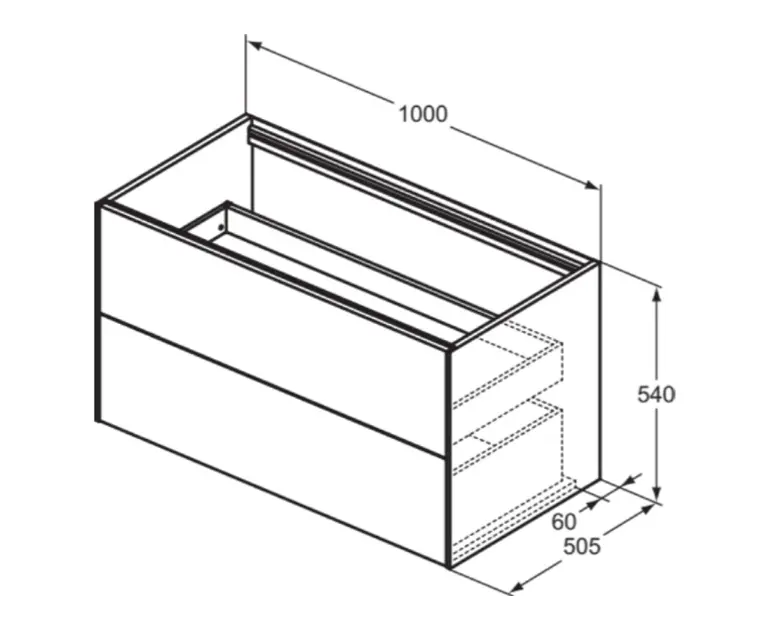 Ideal Standard - Mosdószekrény - T4357Y2 – 2. kép