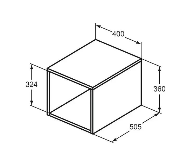 Ideal Standard - Finesse - Oldalszekrény - E3402UP – 2. kép