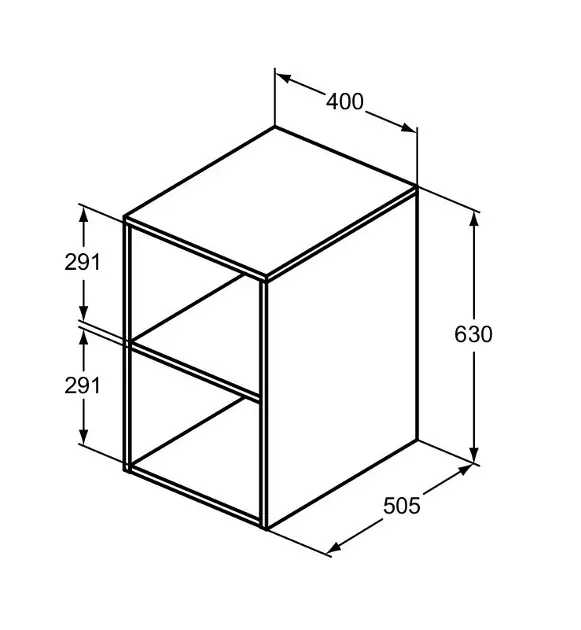 Ideal Standard - i.Life B - Oldalszekrény - T5267NH – 2. kép