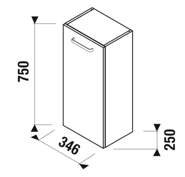 Jika - Lyra plus - Oldalszekrény - H43J3811303001 – 2. kép
