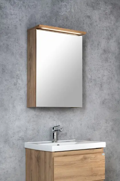 Aqualine - KAWA - Tükrös szekrény - WGL35S – 3. kép