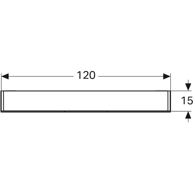 Geberit - Option - Tükrös szekrény - 500.207.00.1 – 3. kép