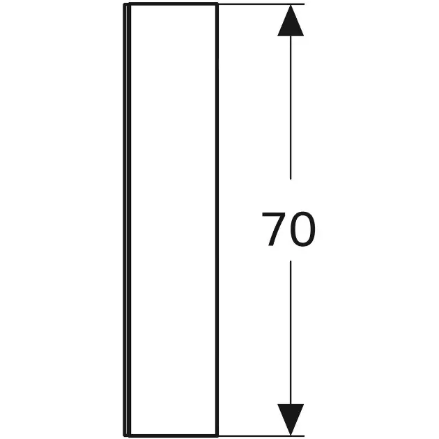 Geberit - Option - Tükrös szekrény - 500.207.00.1 – 4. kép