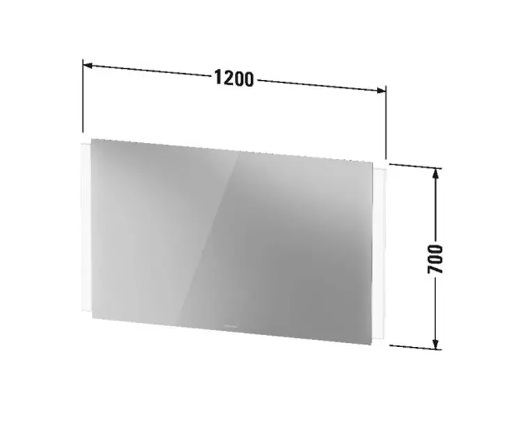 Duravit - Ketho.2 - Tükör - K27074000000000 – 2. kép