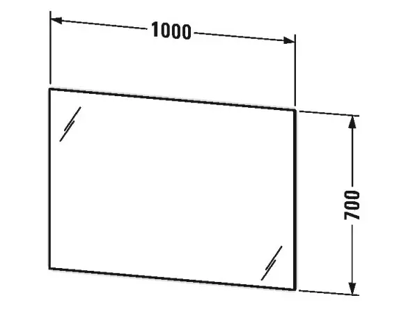 Duravit - Mirrors - Tükör - LM7807000000000 – 2. kép