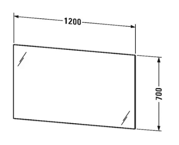 Duravit - Mirrors - Tükör - LM7808000000000 – 2. kép