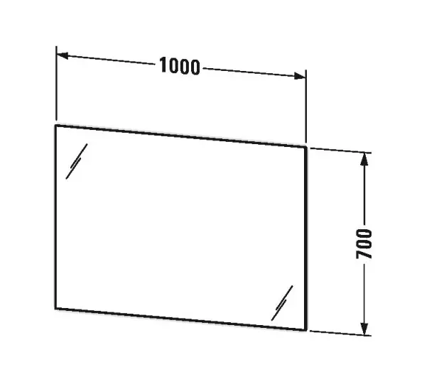 Duravit - Mirrors - Tükör - LM7827D00000000 – 2. kép